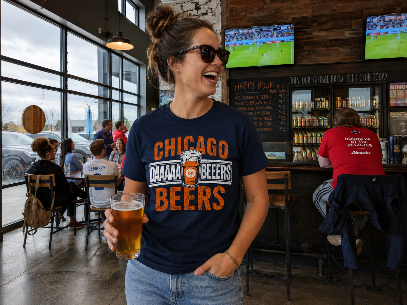 Global Brew Chicago Daaaa Beers retail shirt