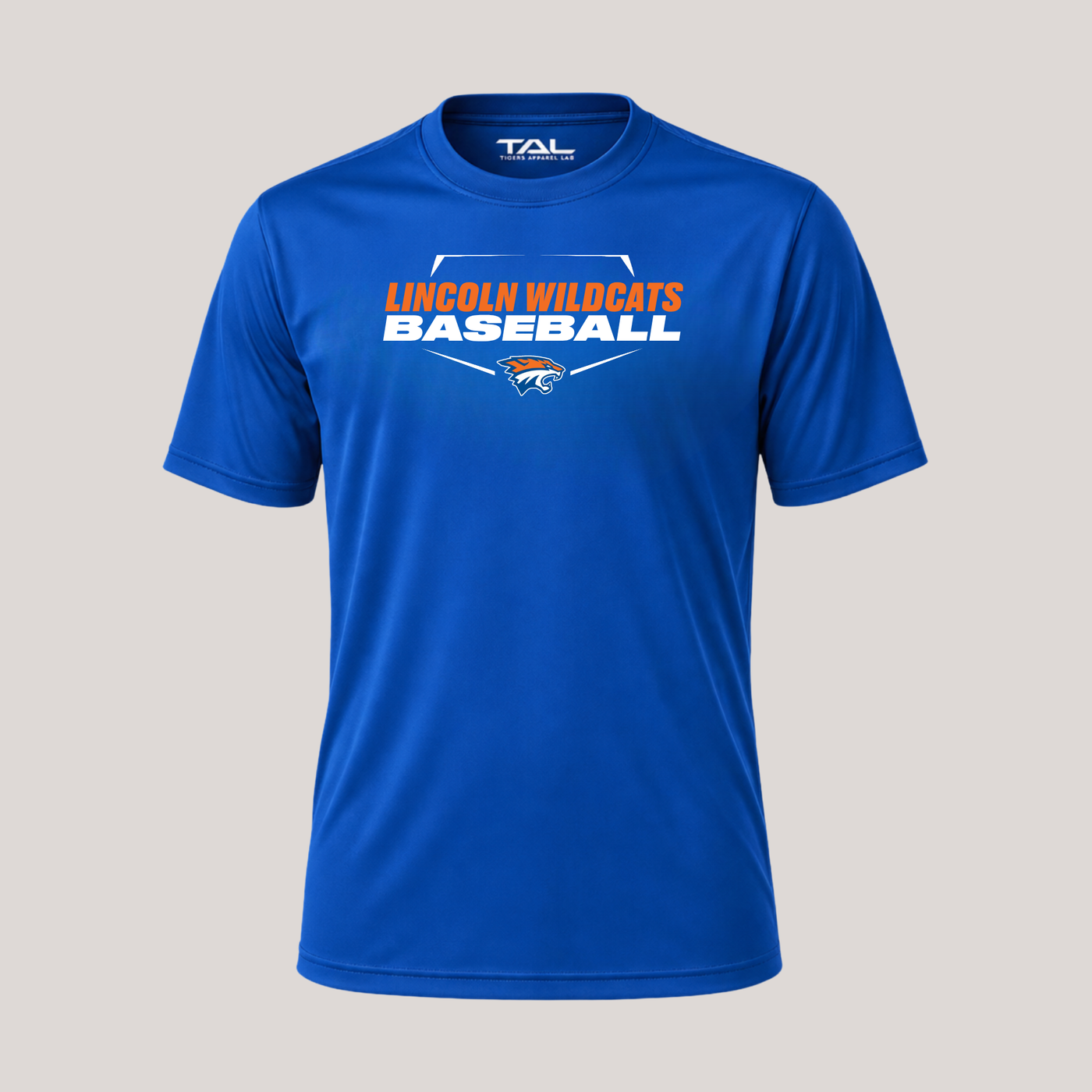 Lincoln Wildcats Baseball shirt